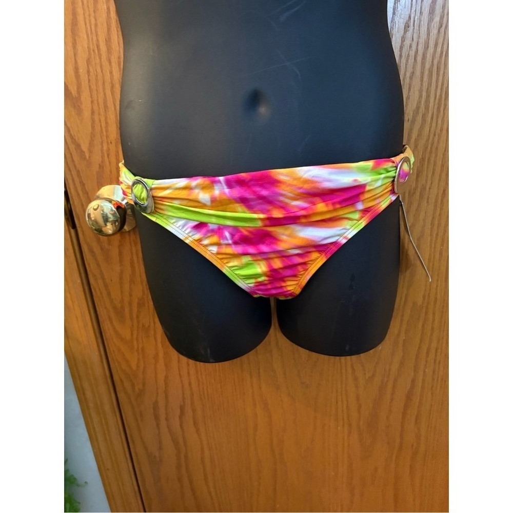 Bamboo multi color bikini bottoms L